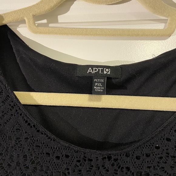 Black lace mini dress - Picture 3 of 5